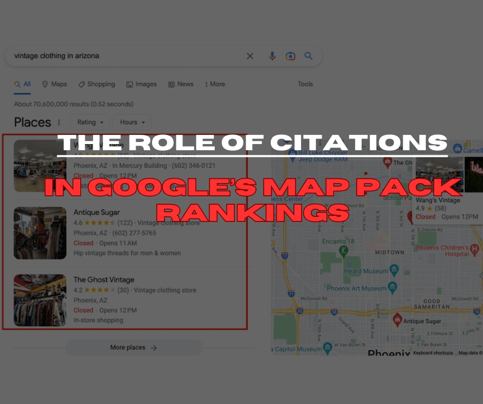 The Role of Citations in Google’s Map Pack Rankings