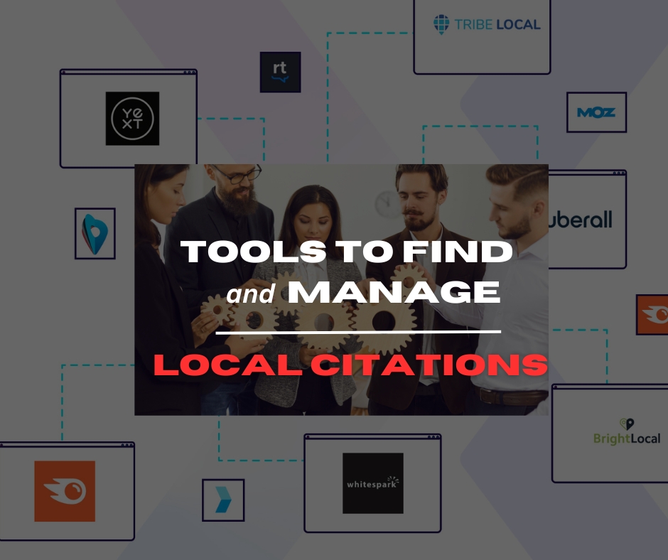 Tools to find and manage local citations